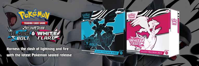 Black Bolt White Flare Banner